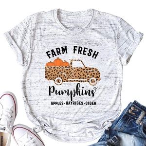 NWOT Harvest Farmhouse Pumpkin Fall Shirt - Size 2X